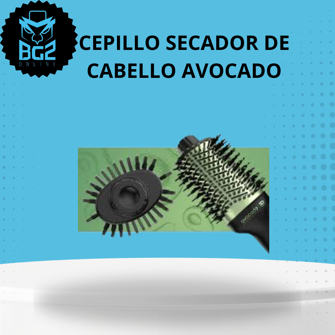 CEPILLO SECADOR DE CABELLO AVOCADO3D